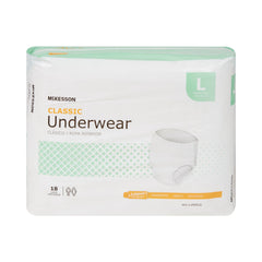 McKesson Classic Light Absorbent Underwear, Large