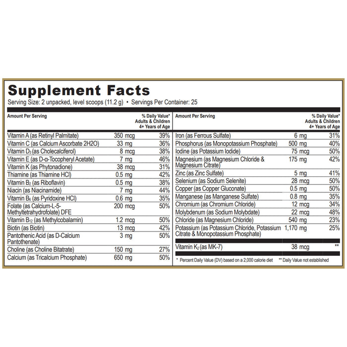 NanoVM® t/f Powder Pediatric Tube Feeding Formula, 275 Gram Jar