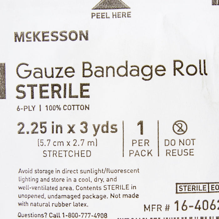 Wound Care>Gauze>Conforming & Rolled Gauze - McKesson - Wasatch Medical Supply