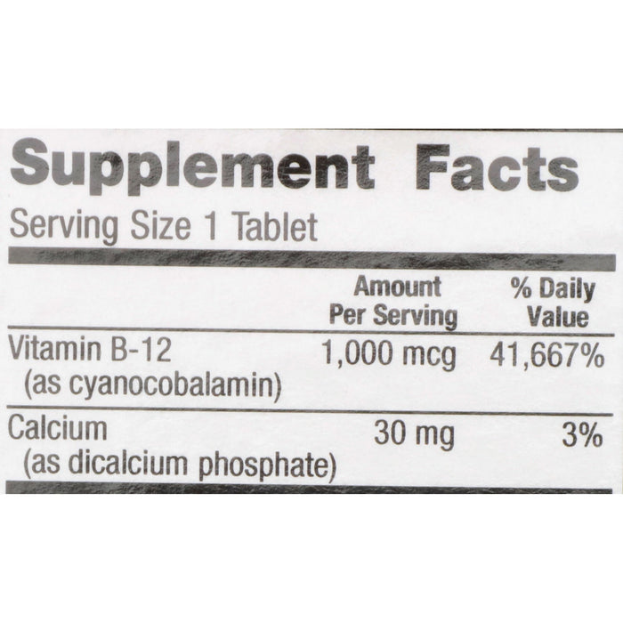 Vitamins & Minerals>Vitamin B Supplements - McKesson - Wasatch Medical Supply