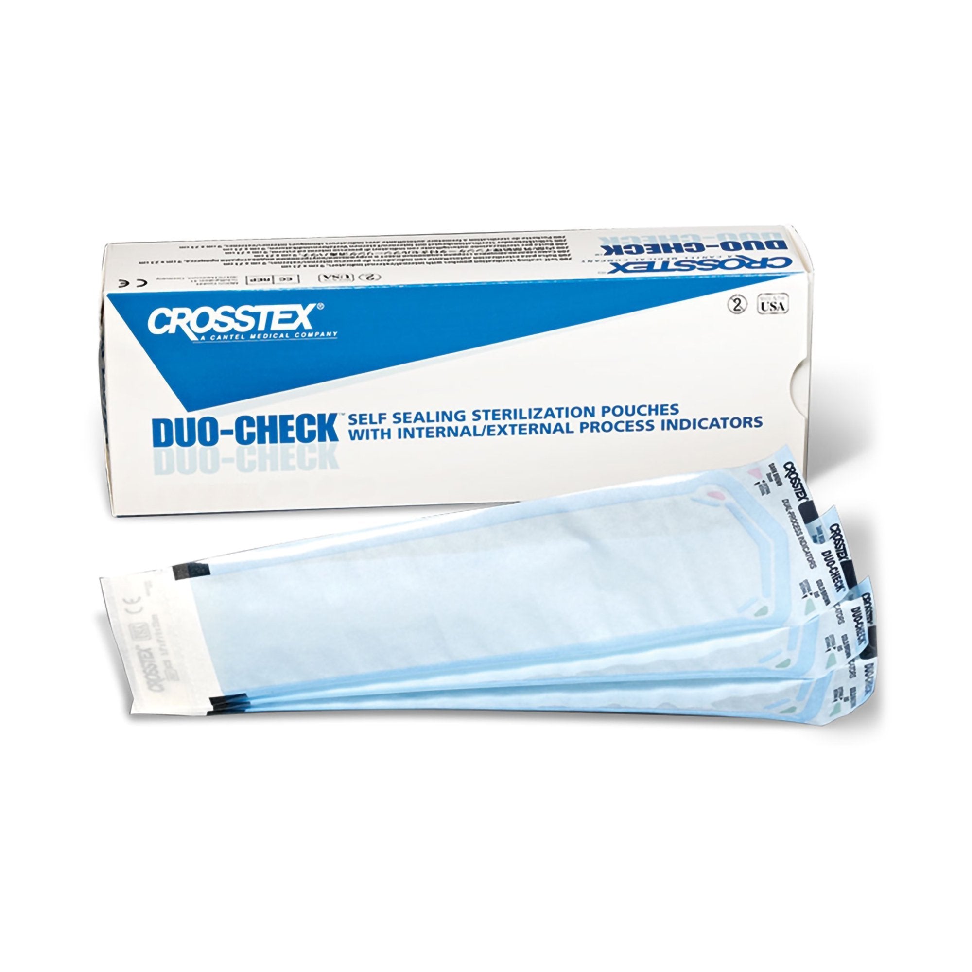 Duo-Check® Sterilization Pouch, 5¼ x 15 Inch | Box-200 | 973755_BX