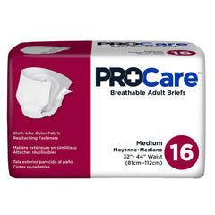 ProCare Unisex Adult Incontinence Brief, Heavy Absorbency
