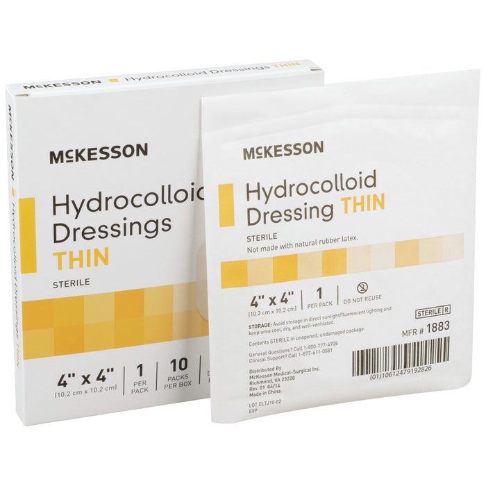 Wound Care>Wound Dressings>Hydrocolloids - McKesson - Wasatch Medical Supply