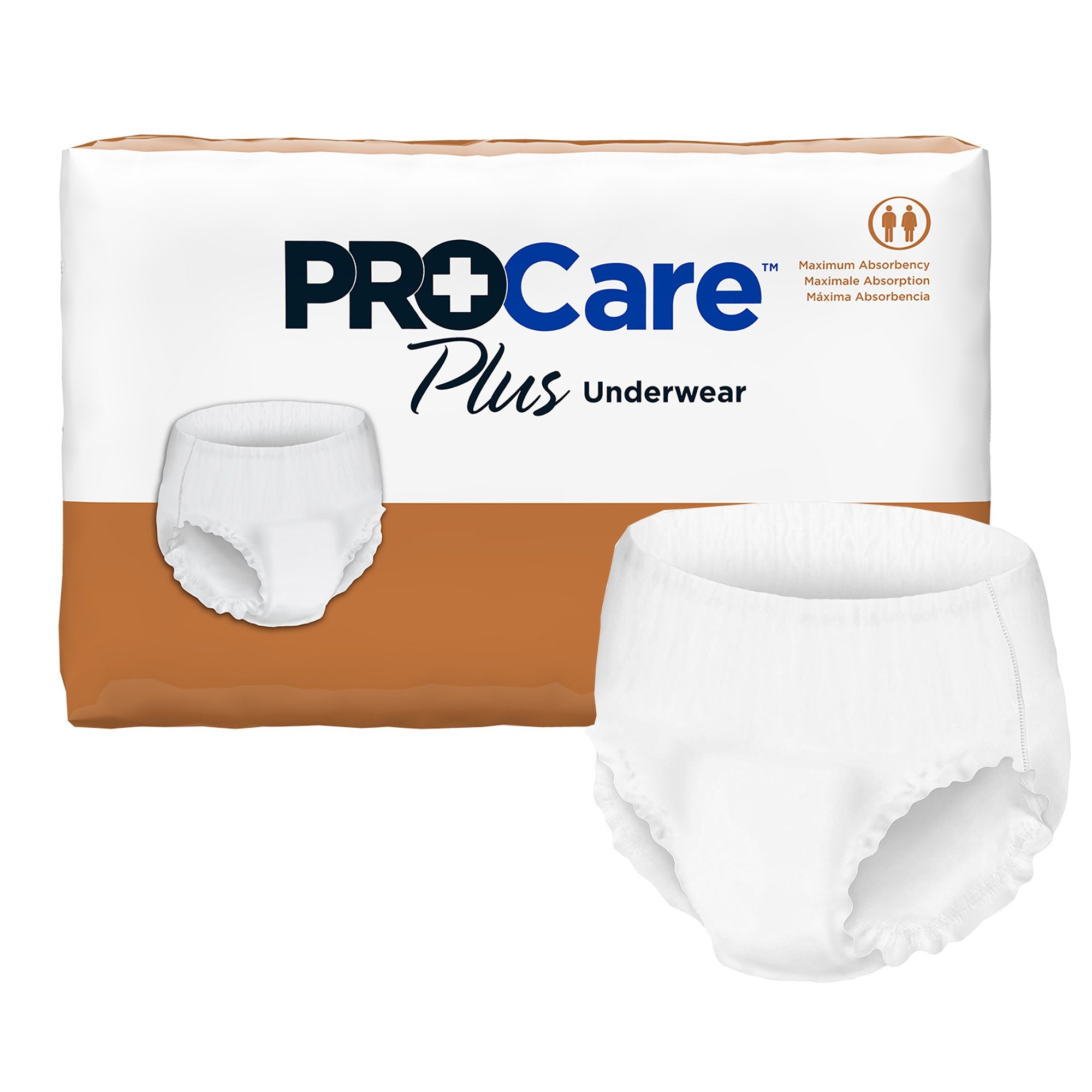 Disposable incontinence underwear for moderate bladder leakage