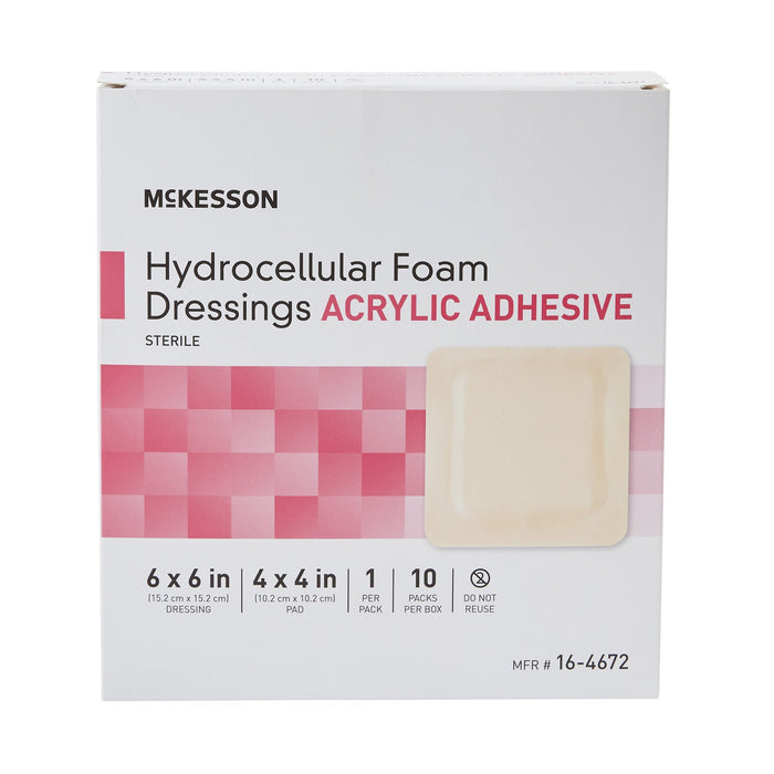 Wound Care>Wound Dressings>Foams - McKesson - Wasatch Medical Supply