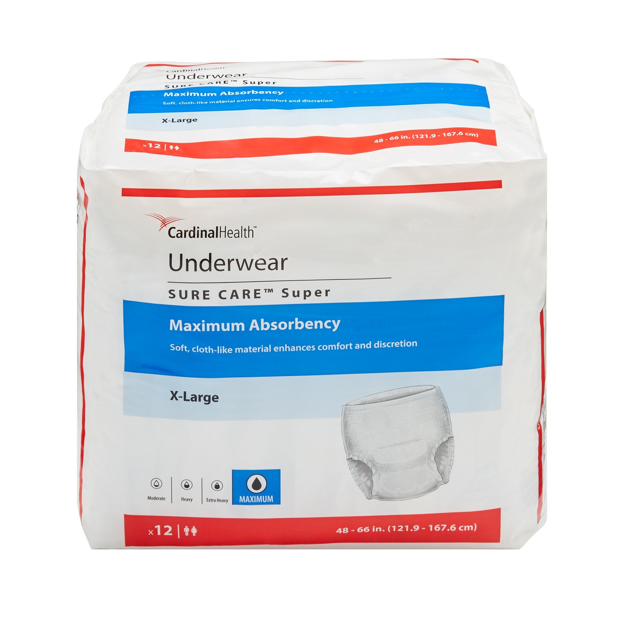  Adult Incontinence Underwear - Maximum Absorbency