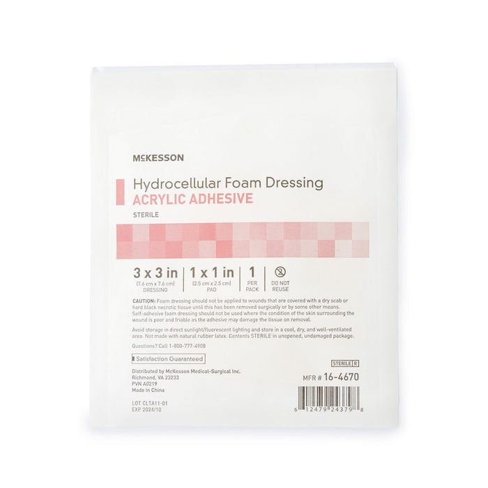 Wound Care>Wound Dressings>Foams - McKesson - Wasatch Medical Supply