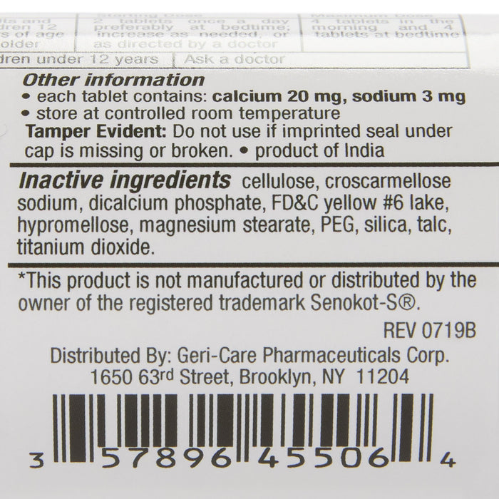 Health & Medicine>Gastrointestinal>Laxatives - McKesson - Wasatch Medical Supply