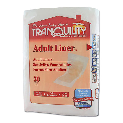 Tranquility® Moderate Incontinence Liner, 9 x 24 Inch | Case-120 | 435845_CS