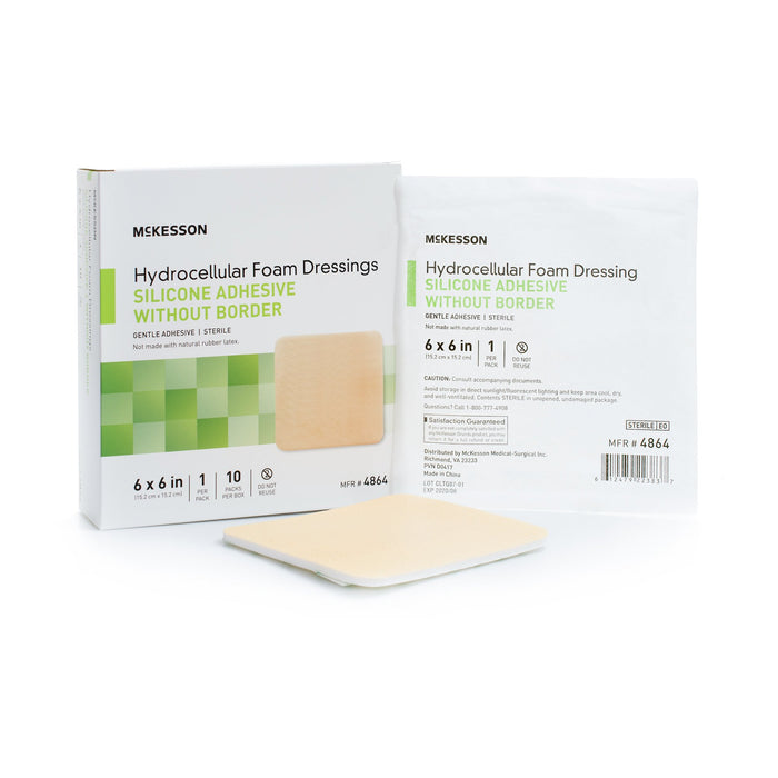 Wound Care>Wound Dressings>Foams - McKesson - Wasatch Medical Supply