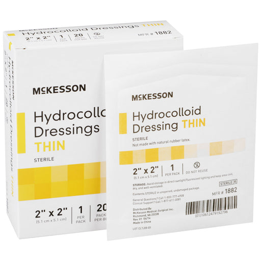 Wound Care>Wound Dressings>Hydrocolloids - McKesson - Wasatch Medical Supply