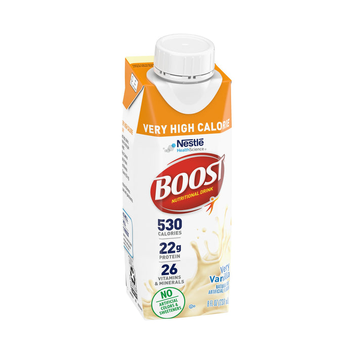 Boost® Very High Calorie Vanilla Oral Supplement, 8 oz. Carton