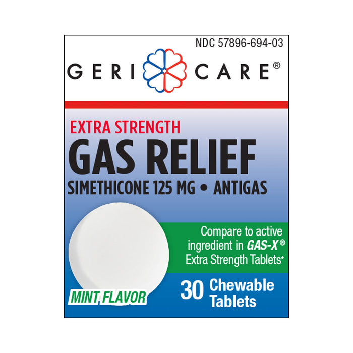 Health & Medicine>Gastrointestinal>Gas Relief - McKesson - Wasatch Medical Supply