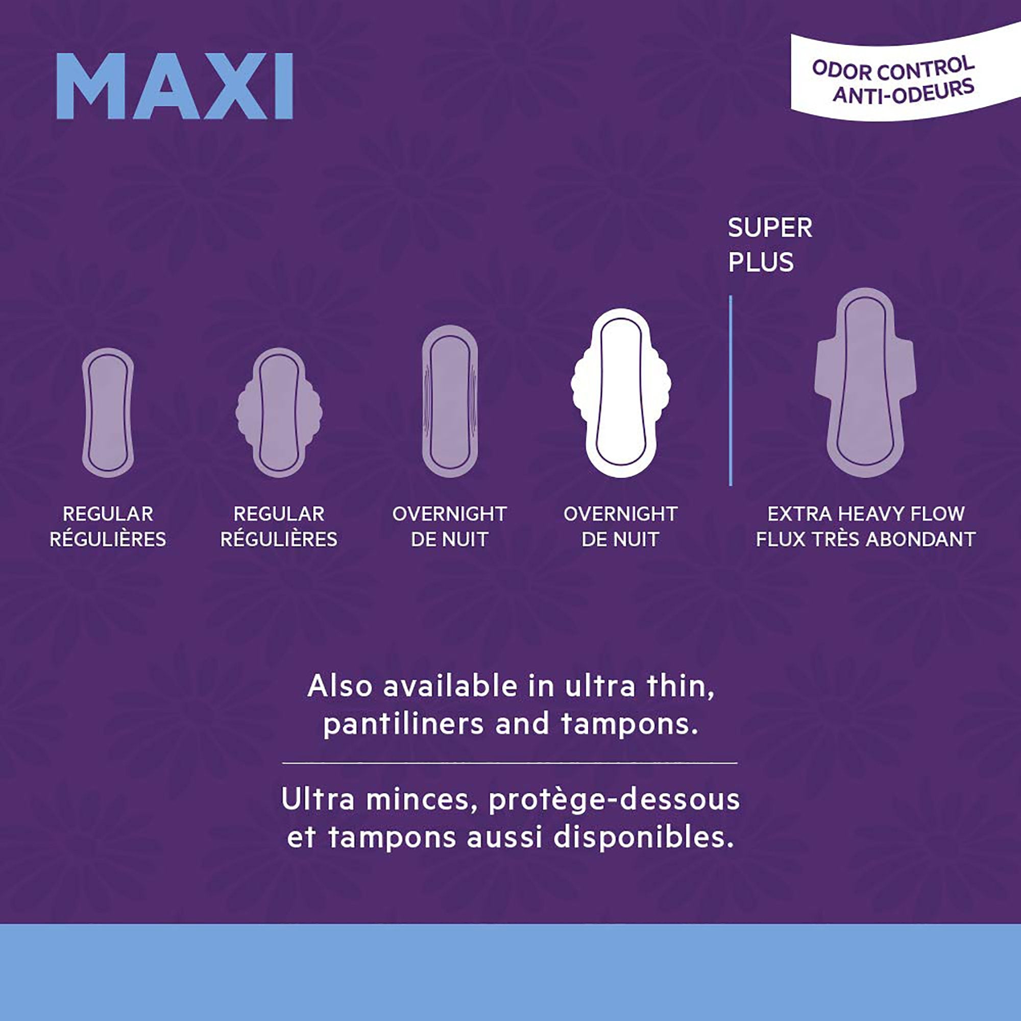 Incognito Maxi Overnight Sanitary Pad With Wings