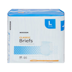 McKesson Classic Light Absorbency Incontinence Brief, Large