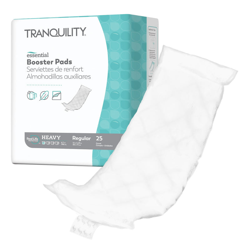 Select® Added Absorbency Incontinence Booster Pad, 4¼ x 12 Inch | Case-8 | 670507_CS