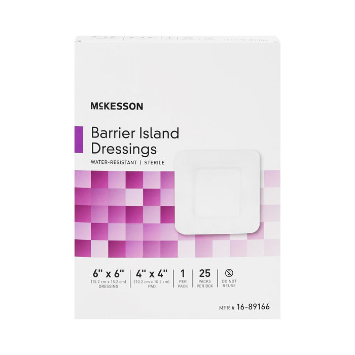 Wound Care>Gauze>Island Dressings - McKesson - Wasatch Medical Supply