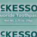 Personal Care>Mouth Care>Toothpaste - McKesson - Wasatch Medical Supply