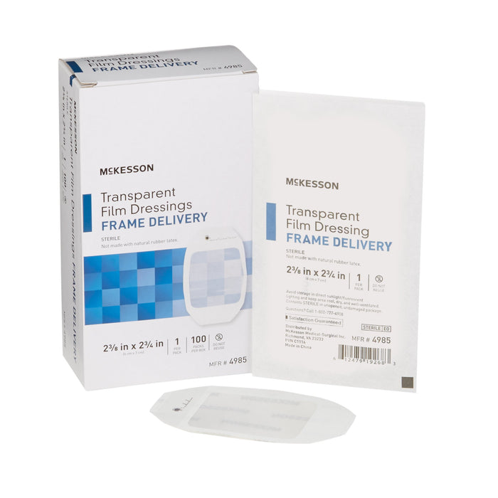 Wound Care>Wound Dressings>Transparent Dressings - McKesson - Wasatch Medical Supply