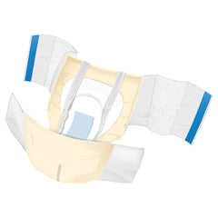 McKesson Ultra Plus Stretch Heavy Absorbency Incontinence Brief, Large / Extra Large | Case-4 | 884169_CS