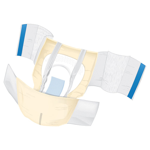 McKesson Ultra Plus Stretch Heavy Absorbency Incontinence Brief, Large / Extra Large | Case-4 | 884169_CS