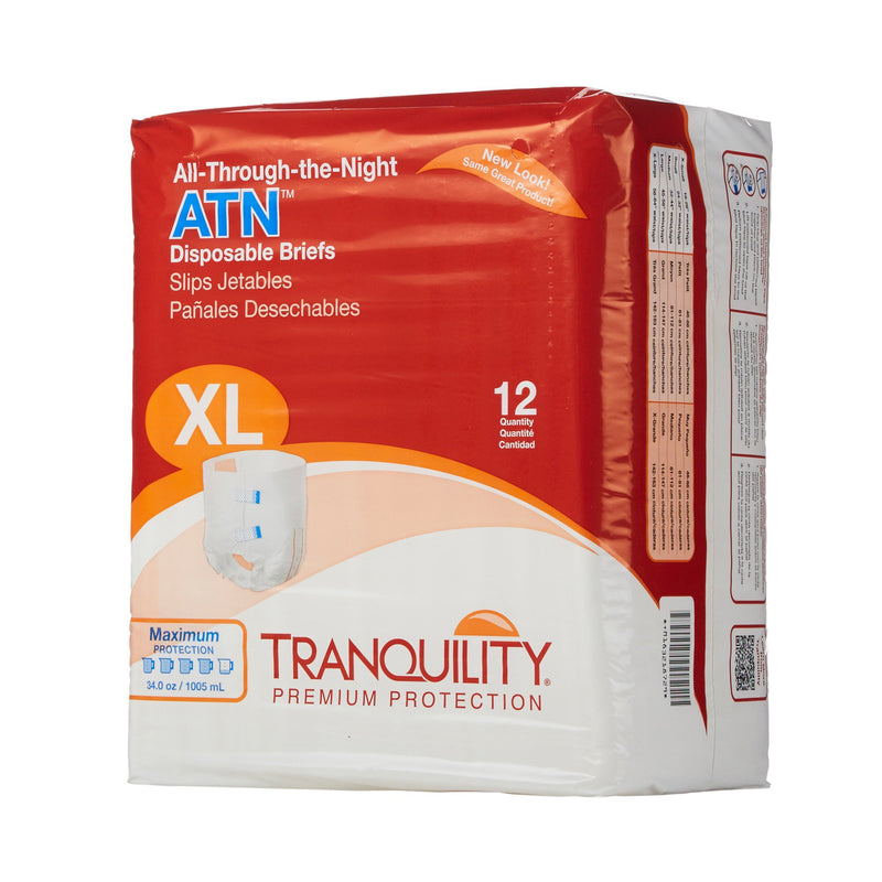 Tranquility® ATN Heavy Protection Incontinence Brief, Extra Large | Bag-12 | 585794_BG
