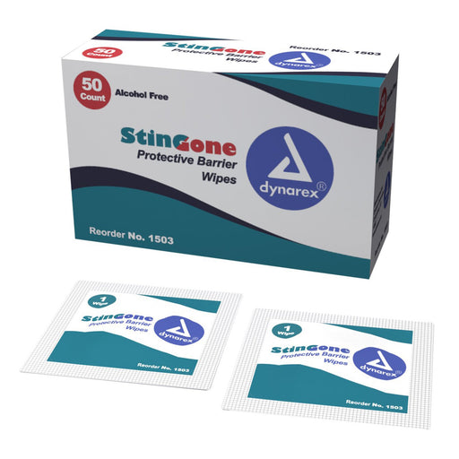 StinGone™ Skin Barrier Wipe | Box-50 | 770594_BX