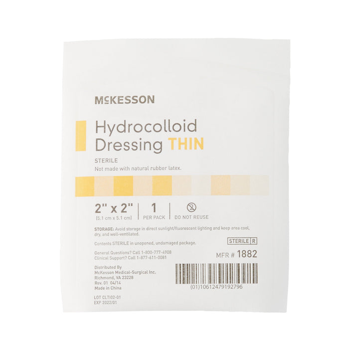 Wound Care>Wound Dressings>Hydrocolloids - McKesson - Wasatch Medical Supply