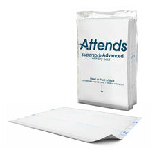 Attends® Supersorb Advanced Underpads with Dry-Lock® | Bag-5 | 1197060_BG