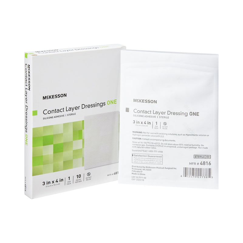 Wound Care>Wound Dressings>Silicone - McKesson - Wasatch Medical Supply