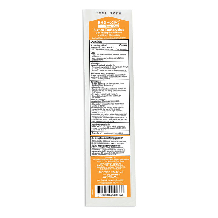 Personal Care>Mouth Care>Oral Care Swabs - McKesson - Wasatch Medical Supply