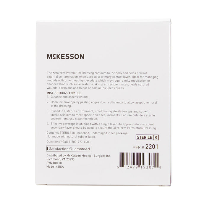 Wound Care>Wound Dressings>Impregnated Dressings - McKesson - Wasatch Medical Supply