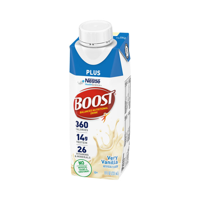 Boost Plus® Vanilla Oral Supplement, 8 oz. Carton