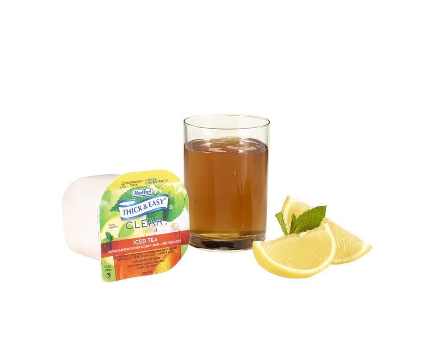 Thick & Easy® Clear Honey Consistency Iced Tea Thickened Beverage, 4 oz. Cup