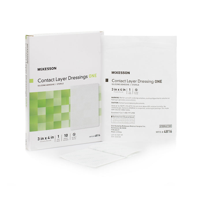 Wound Care>Wound Dressings>Silicone - McKesson - Wasatch Medical Supply