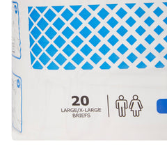 McKesson Ultra Plus Stretch Heavy Absorbency Incontinence Brief, Large / Extra Large