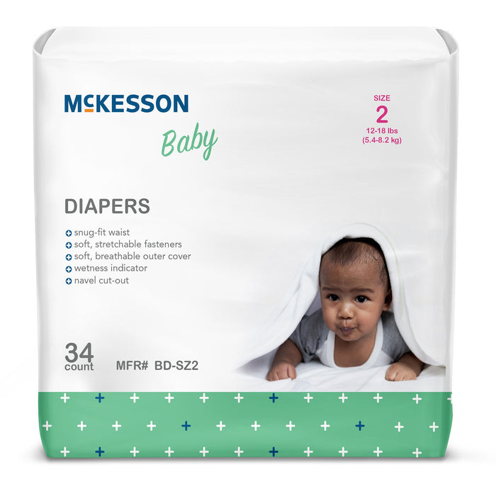 Baby & Youth>Diapering>Baby Diapers - McKesson - Wasatch Medical Supply