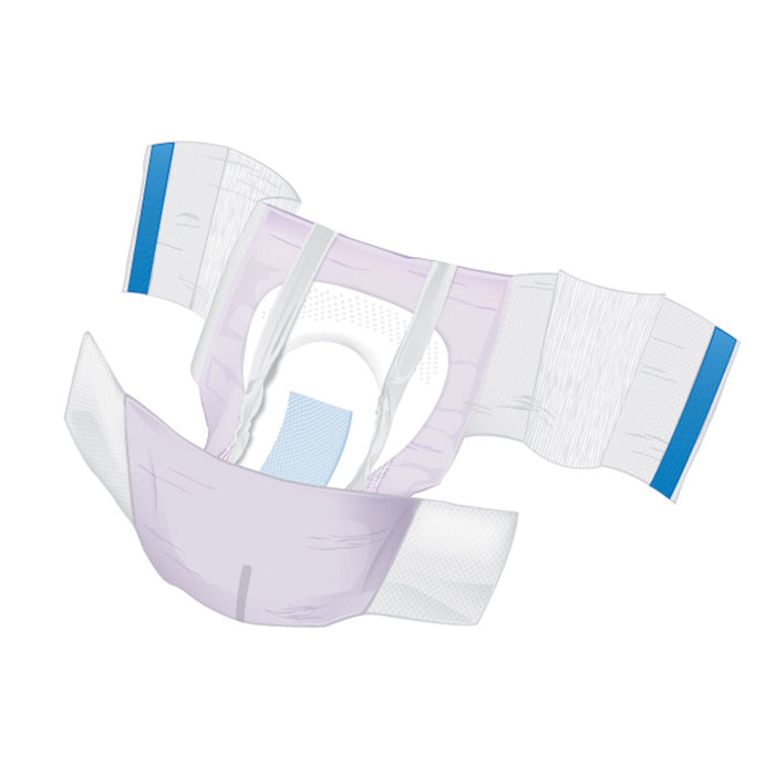 McKesson Ultra Plus Stretch Heavy Absorbency Incontinence Brief, Medium | Case-4 | 884170_CS