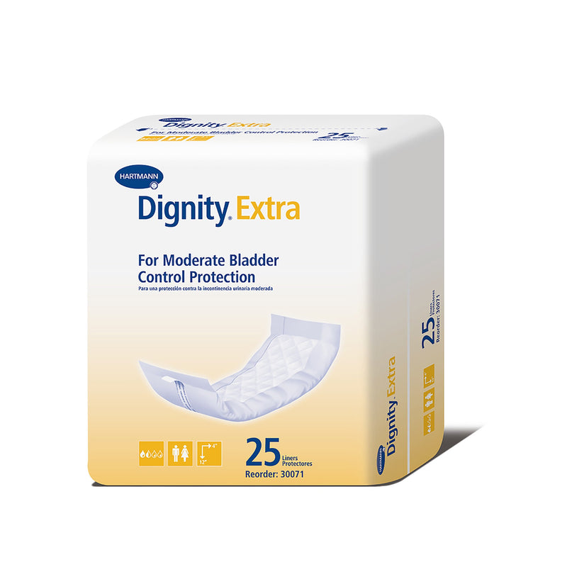 Dignity® Extra™ For Moderate Incontinence Liner, 12-Inch Length | Bag-25 | 247976_BG