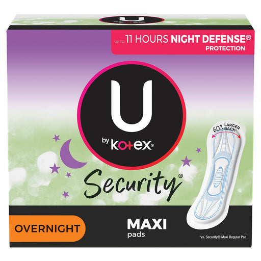 KC U by Kotex® Maxi Overnight Pad | Case-8 | 971266_CS