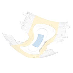 McKesson Classic Light Absorbency Incontinence Brief, Extra Large | Case-60 | 973141_CS