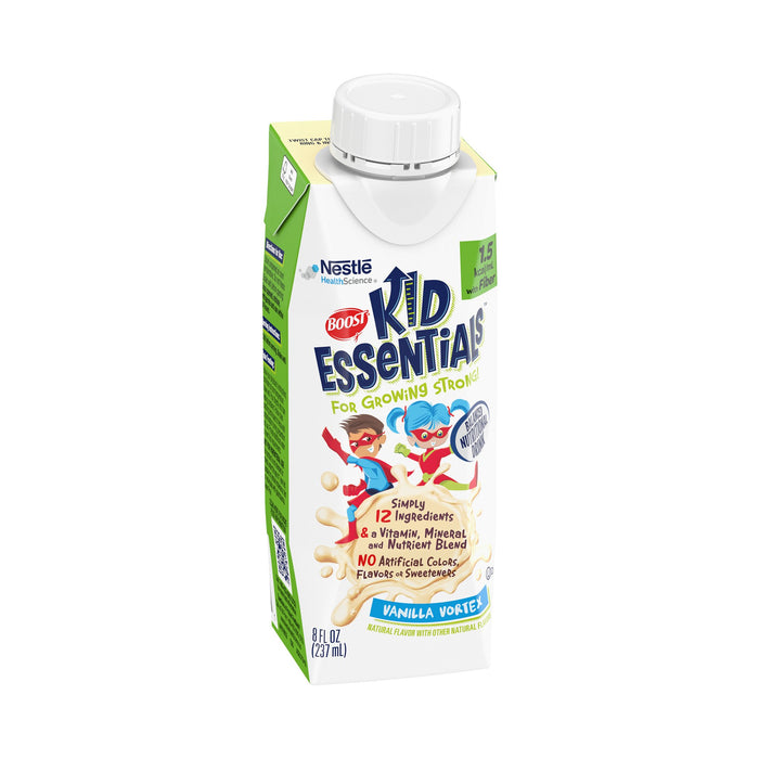 Boost® Kid Essentials™ 1.5 with Fiber Vanilla Pediatric Oral Supplement / Tube Feeding Formula, 8 oz. Carton, 24 per Case