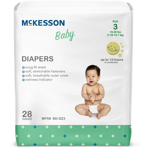 Baby & Youth>Diapering>Baby Diapers - McKesson - Wasatch Medical Supply