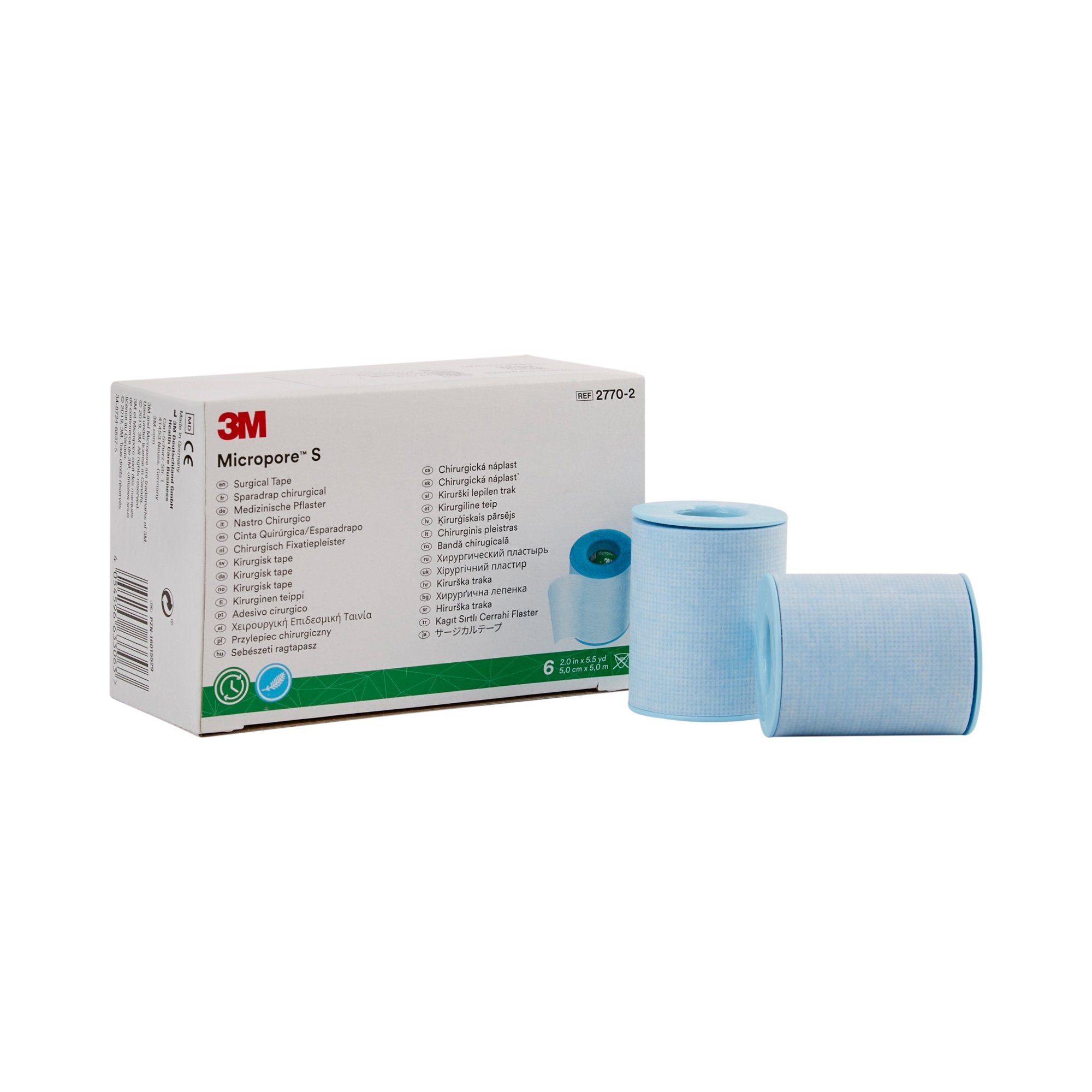 Blue Medical Silicone Tape - 1 inch